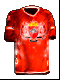 Новогодние майка воин  